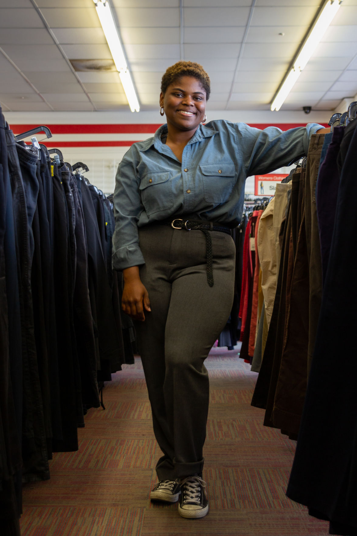 Alumna establishes a stand-out style through thrifting
